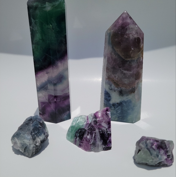 Fluorite crystals - Picture 2 of 4